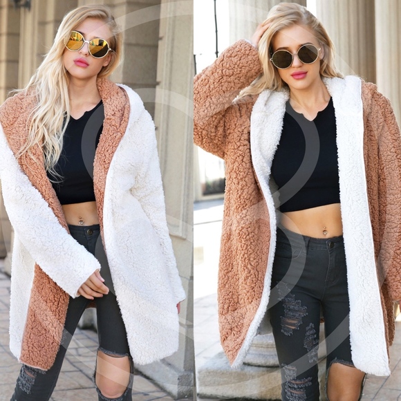 JUSTINE Reversible Softest Hoodie CArdigan - Picture 2 of 5